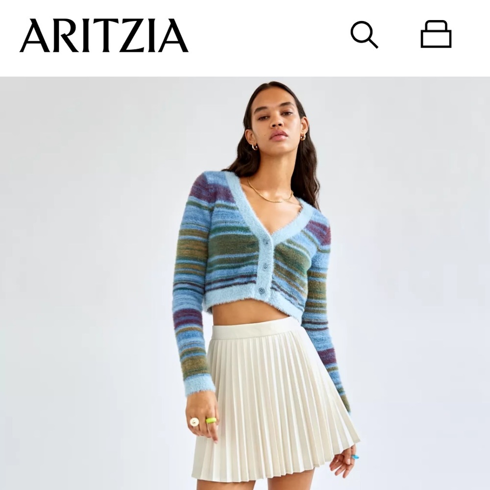 Aritzia Sunday Best cropped cardigan